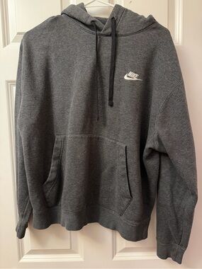 Nike Charcoal Gray Pullover Hoodie